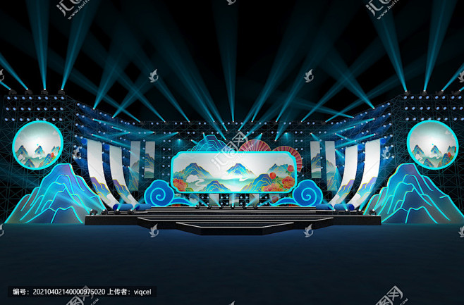 舞臺效果圖與舞臺設計 藝術的視覺呈現(xiàn)與空間構(gòu)建